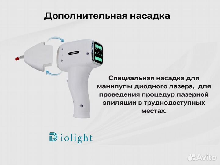 Диодный лазер diolight UltraOne 1800в, рассрочка