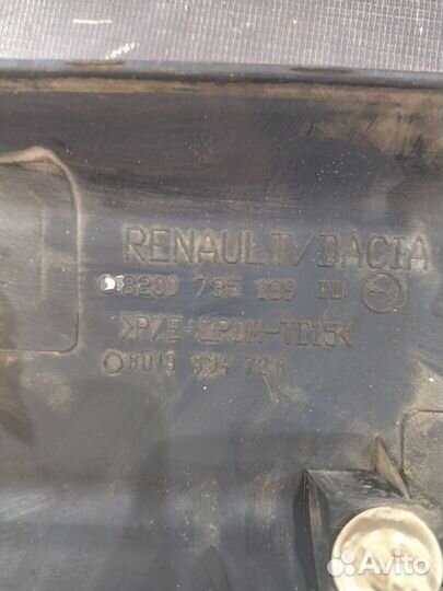 Накладка двери передняя правая Renault Sandero 1