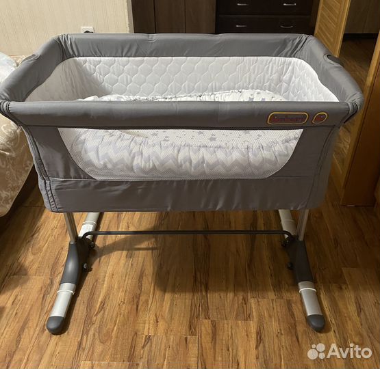 Пpиcтaвнaя кроватка (люлька) Geburt