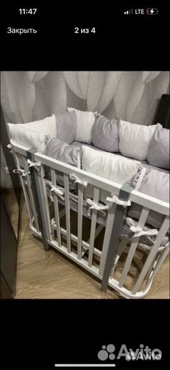 Комплект в кроватку Бортики