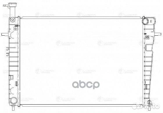 LRC 0888 радиатор системы охлаждения Hyundai T