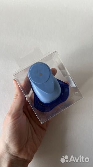 Фигурный дырокол уголок сердечко