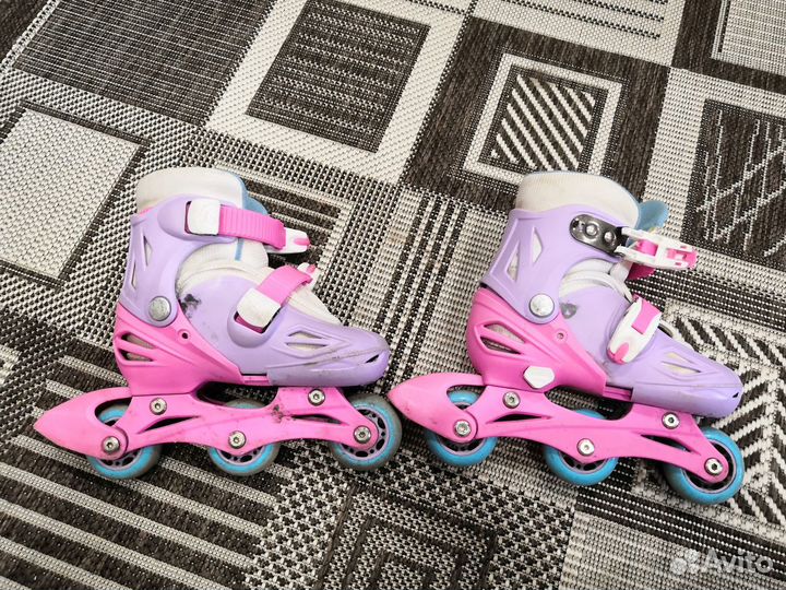 Ролики для девочек размер 27-30