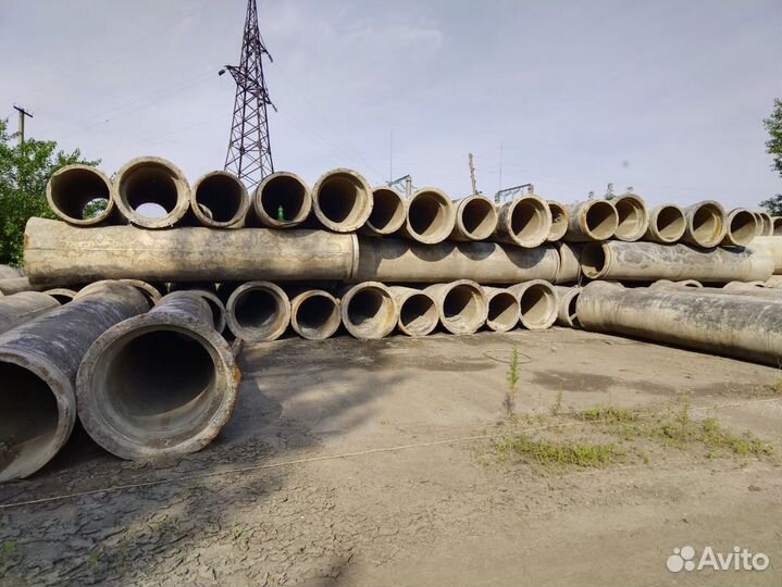 Труба железобетонная б\у 1000 мм 5.20 м