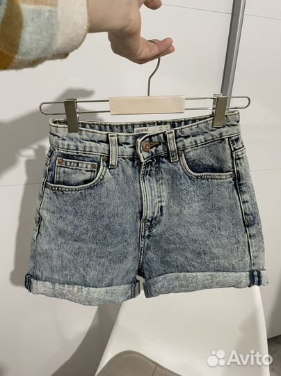 Шорты джинсовые bershka 32 разм
