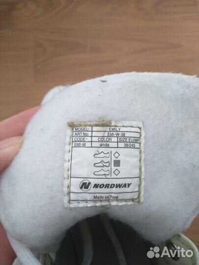 Коньки фигурные женские Nordway Emily