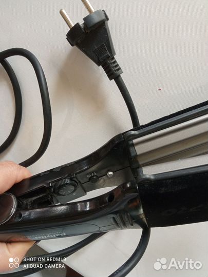Babyliss pro щипцы для волос, крупное гофре