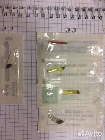 Иголки для перманентного макияжа. Манипулы