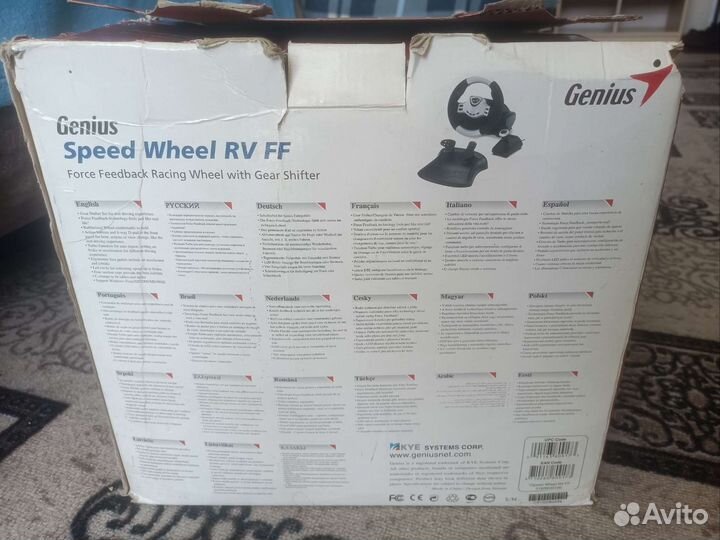 Руль Genius speed wheel rv