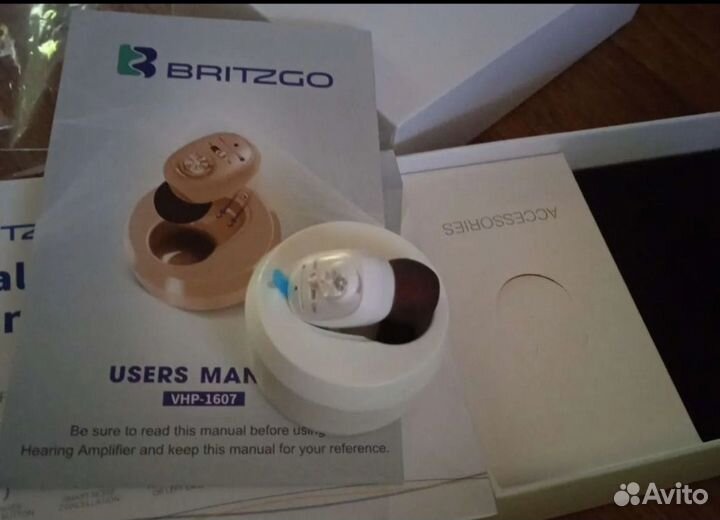 Слуховой аппарат новый