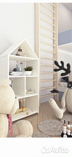 Полки стеллажи детские