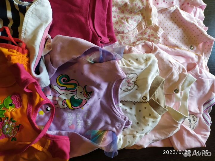 Боди для девочки 52-60