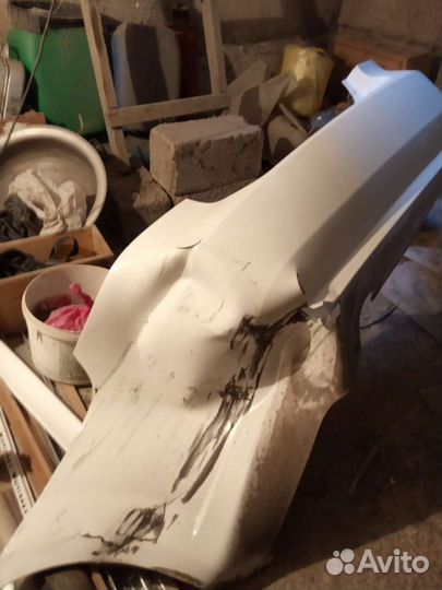 Бампер. Шевроле Авео 2008 седан