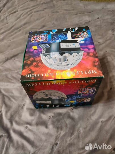 Диско-шар со светомузыкой