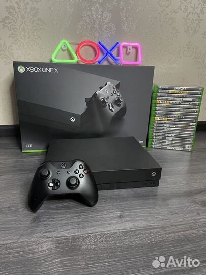 Xbox One X 1tb. 410+ игр. Гаратия. Доставка