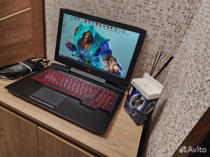 Ноутбук HP omen i5, GTX1050,озу16Gb,SSD,IPS