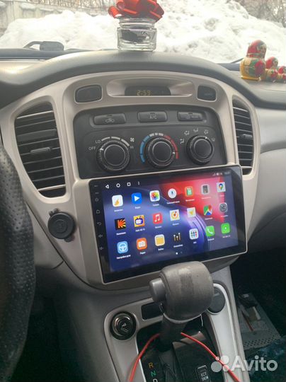 Штатная магнитола Toyota highlander 2000-2007 г