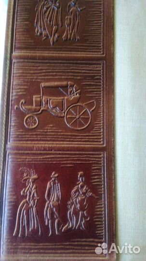 Кожаная обложка для книги