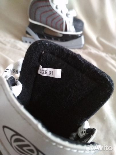 Коньки хоккейные 31 и 35 размеры