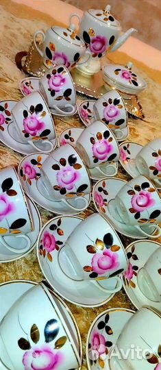 Чайный сервиз на 12 персон СССР