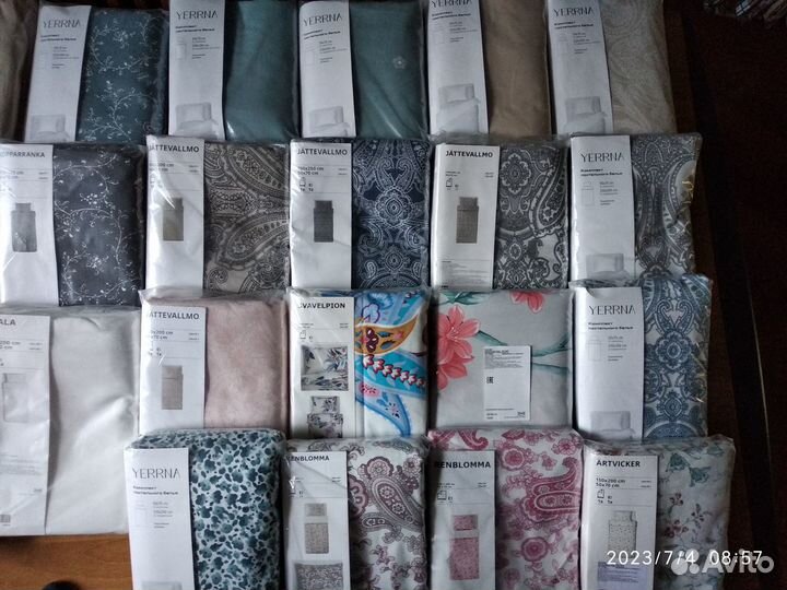 Постельное белье IKEA идр