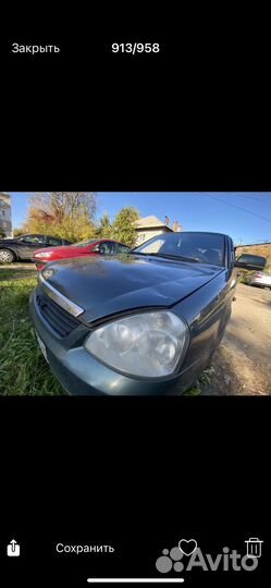 Капот на LADA priora