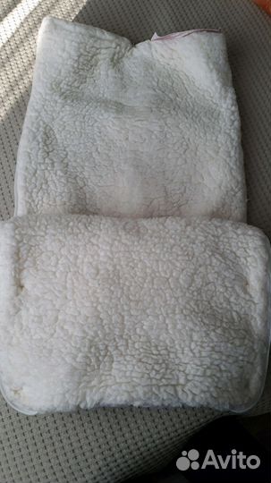 Мешок меховой для девочки