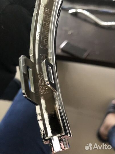 Молдинги переднего бампера Mercedes GLE V167