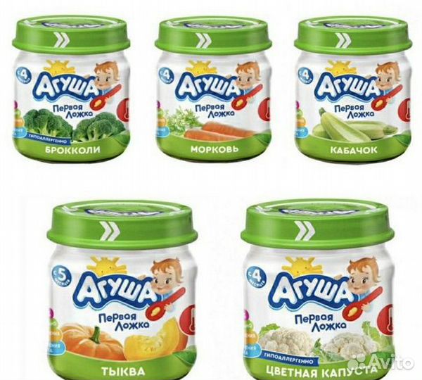 Овощное пюре Агуша