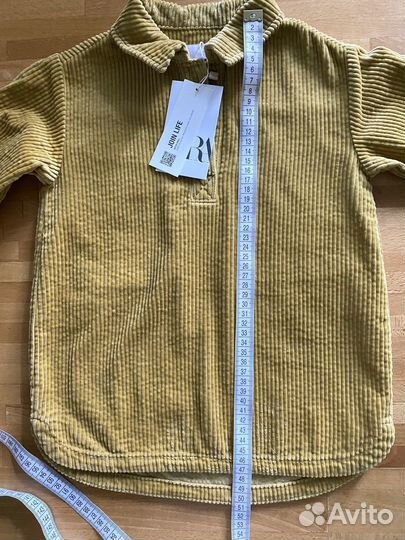 Новое детское вельветовое платье Zara оригинал