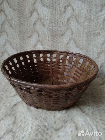 Корзина плетеная