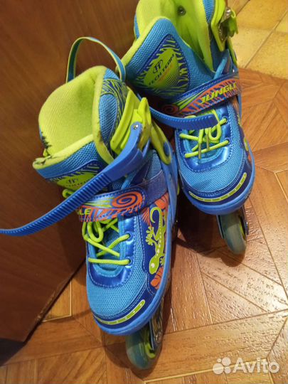 Роликовые коньки детские раздвижные