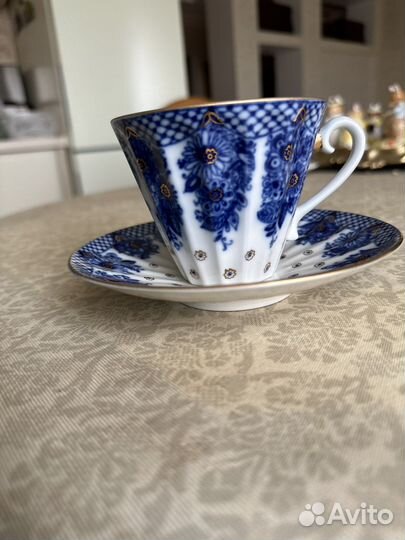 Чайная пара лфз кобальт