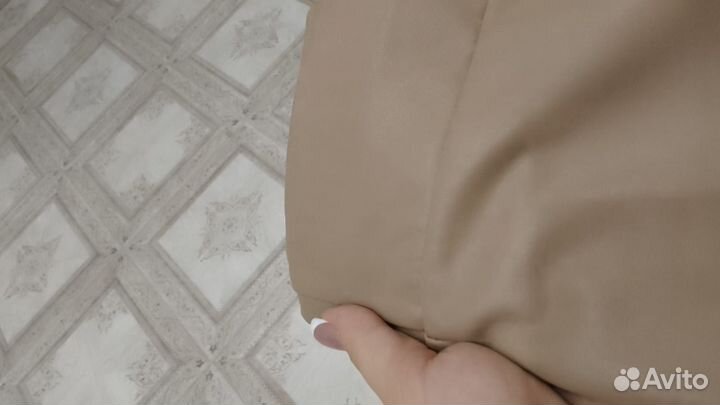 Леггинсы бежевые утеплённые 42-44р