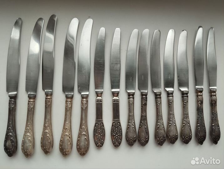 Мельхиоровые ножи