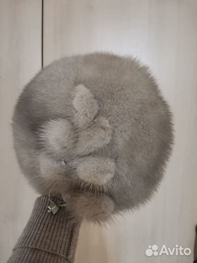 Шапка норковая женская