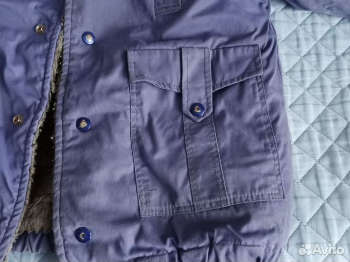 Куртка зимняя 90-х годов на мальчика