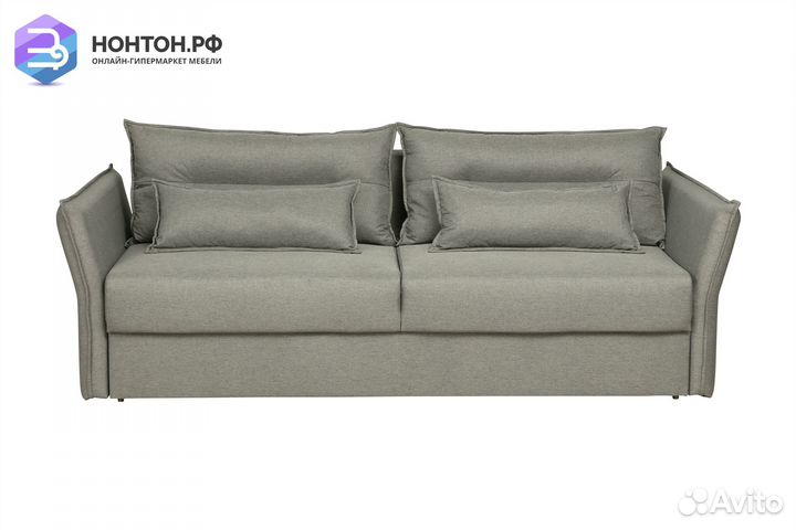 Диван еврокнижка Бруклин 3-х местный бежевый