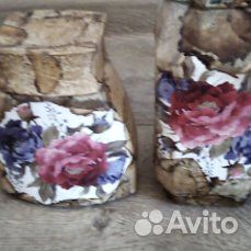 Винтажная баночка ручная работа