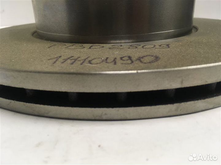 Диск тормозной передний вентилируемый Volksawagen