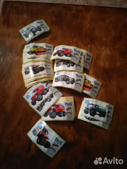 Вкладыши от жвачек