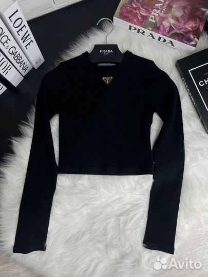 Лонгслив Prada