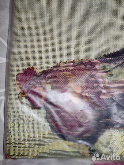 37*42см Новая гобеленовая салфетка Курочки