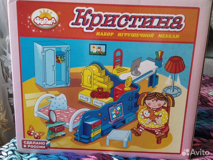 Набор игрушечной мебели