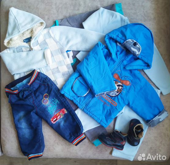 Большой пакет одежды (вещей)