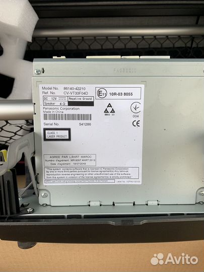 Авто магнитола тойота рав 4.4