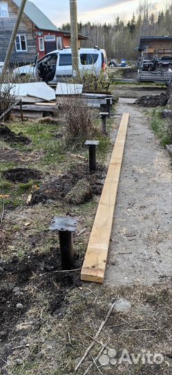 Винтовые сваи под ключ