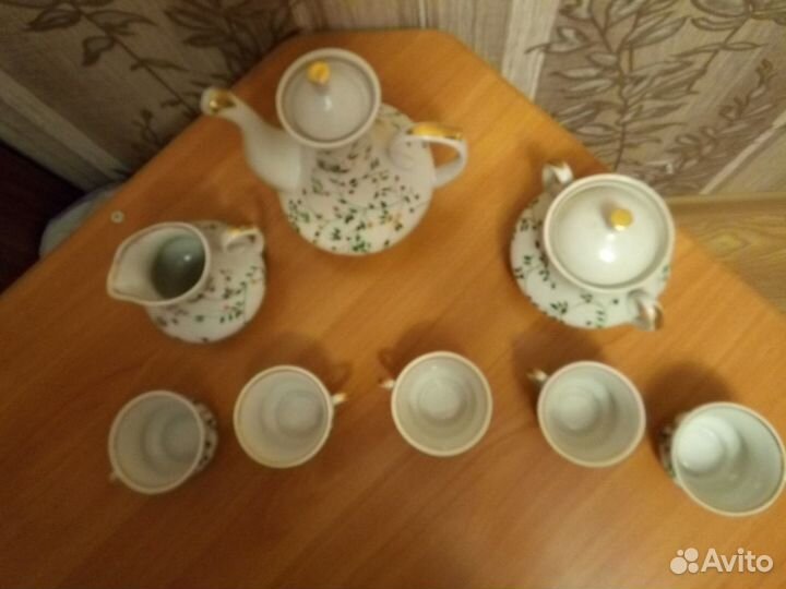 Кофейный сервис Березка из СССР