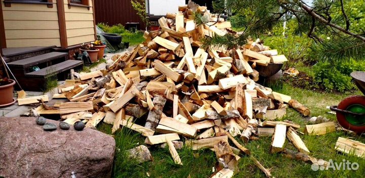 Дрова в укладку