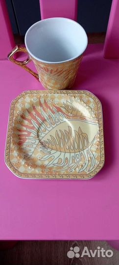 Чашка с блюдцем